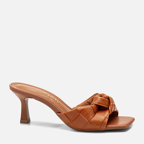 Tamanco Feminino Milano Caramelo 14305