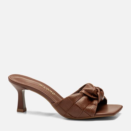 Tamanco Feminino Milano Marrom 14305
