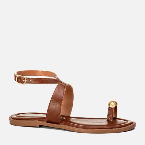 Rasteiras-flats Feminino Milano Conhaque 14100