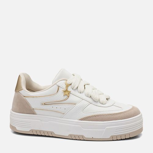 Tênis Feminino Milano Off White 14309