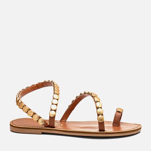 Rasteiras-flats Feminino Milano Caramelo 14351