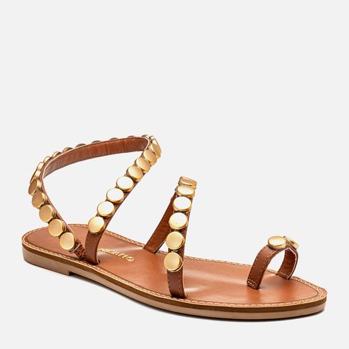 Rasteiras-flats Feminino Milano Caramelo 14351