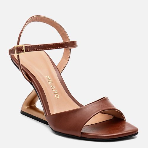 Sandália Feminino Milano Marrom 14333