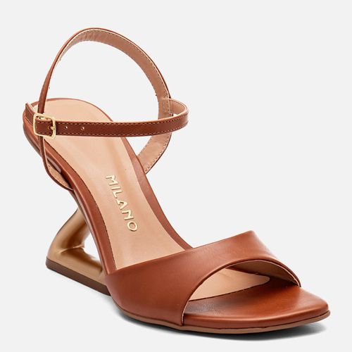 Sandália Feminino Milano Caramelo 14333