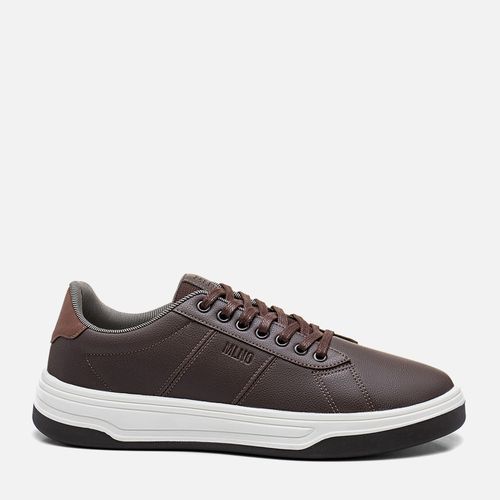 Sapatênis ou Tênis Casual Linha Green Napa Floater Sintético Alternativo com Amarração Masculino Milano Marrom/canela 13933
