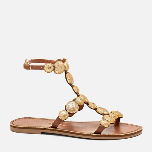 Rasteiras-flats Feminino Milano Caramelo 14350