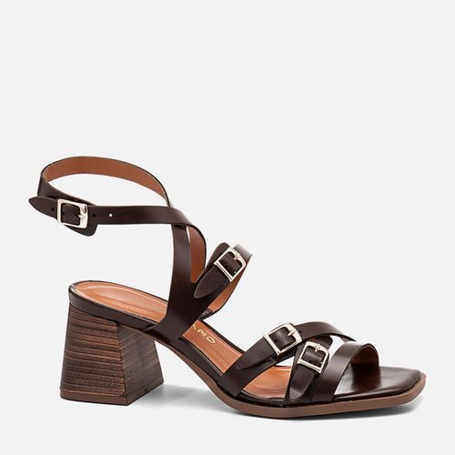 Sandália Feminino Milano Marrom 14331