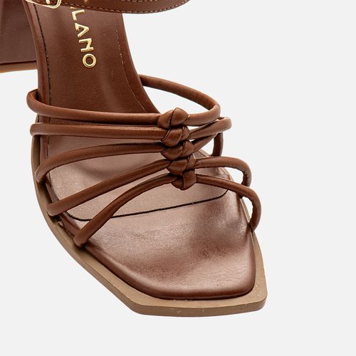 Sandália Feminino Milano Marrom 14344