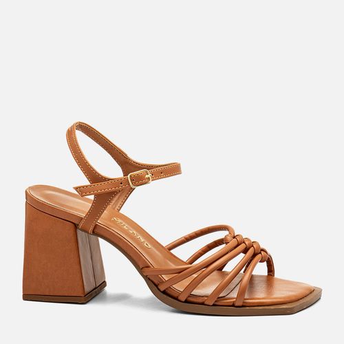 Sandália Feminino Milano Caramelo 14344