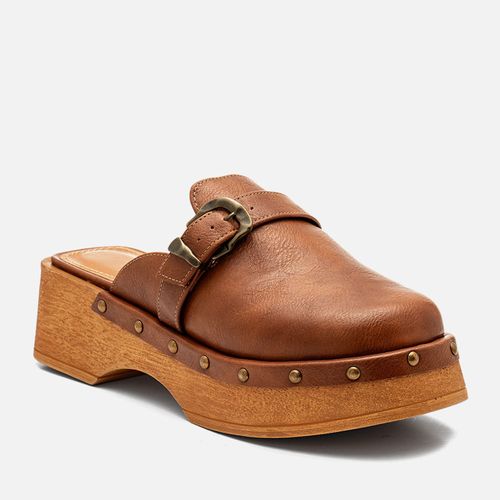 Mule Feminino Milano Caramelo 14339