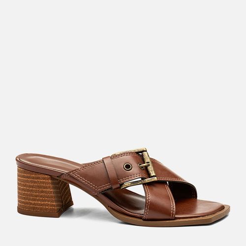 Tamanco Feminino Milano Marrom 14345