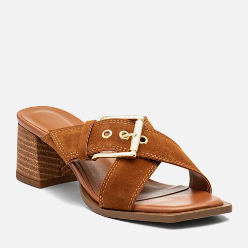 Tamanco Feminino Milano Caramelo 14345