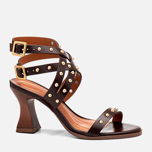 Sandália Feminino Milano Marrom 14330