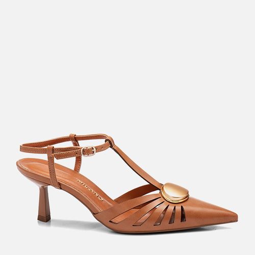 Scarpin Feminino Milano Caramelo 14327