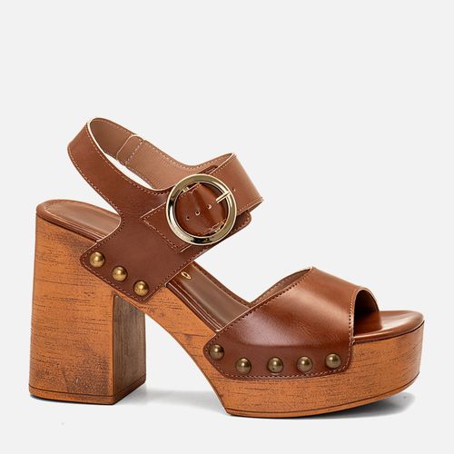 Plataforma Feminino Milano Caramelo 14393