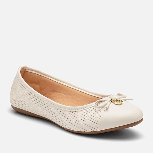Sapatilha Feminino Milano Off White 14156