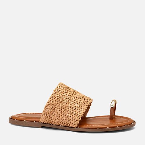 Rasteiras-flats Feminino Milano Caramelo 14445