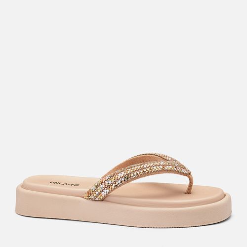 Chinelo Feminino Milano Amendoa 14423