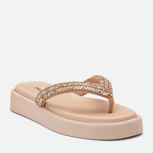 Chinelo Feminino Milano Amendoa 14423