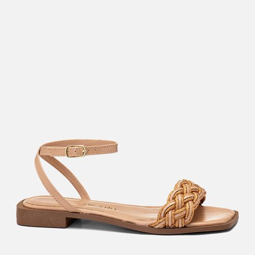 Sandália Feminino Milano Bege 14443