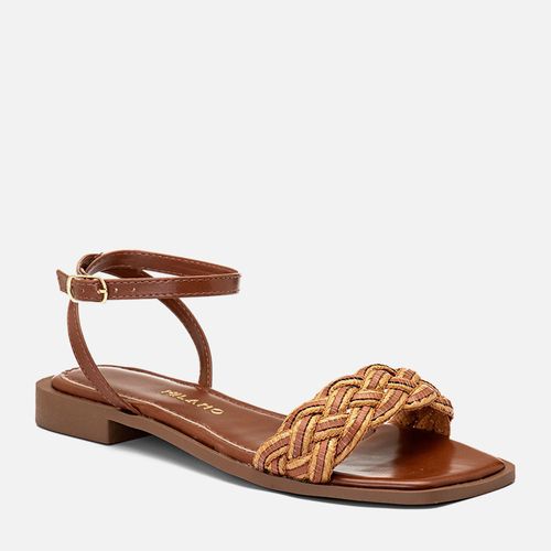 Sandália Feminino Milano Marrom 14443
