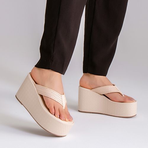 Plataforma Feminino Milano Marrom 14387
