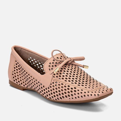 Mocassim Feminino Milano Rosa 14049
