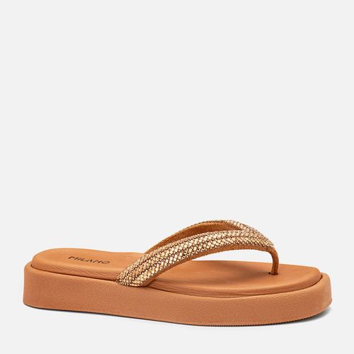 Chinelo Feminino Milano Caramelo 14423