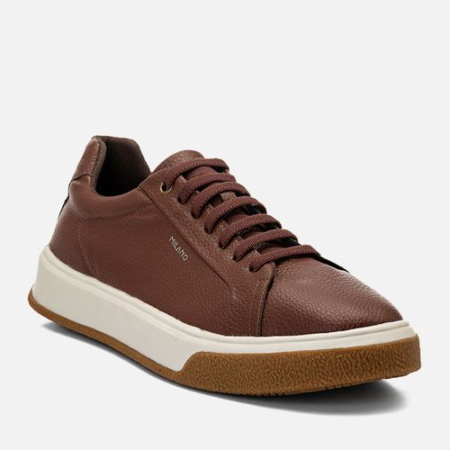 Tênis Casual Masculino Milano Café 14620