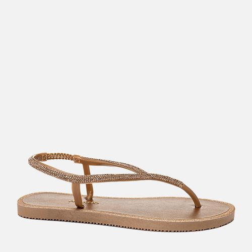 Chinelo Feminino Milano Bronze 14533