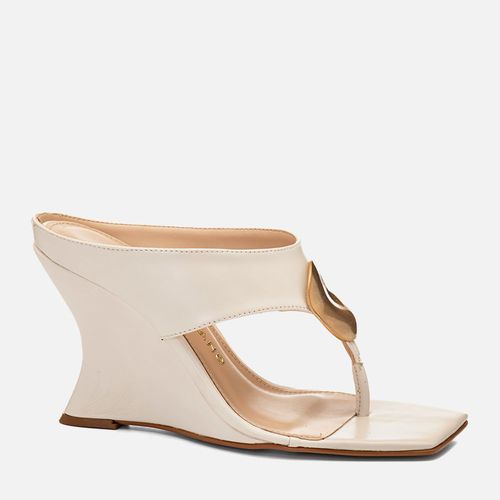 Tamanco Feminino Milano Off White 14616