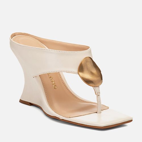 Tamanco Feminino Milano Off White 14616