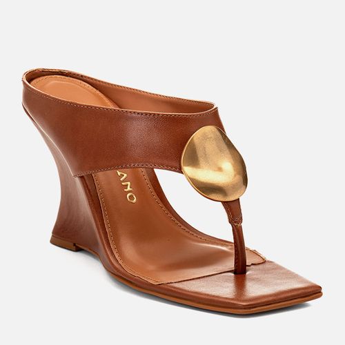 Tamanco Feminino Milano Caramelo 14616