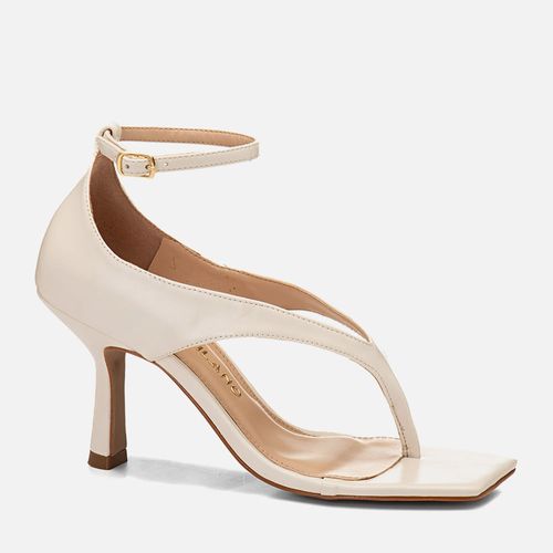 Sandália Feminino Milano Off White 14617