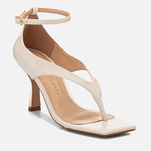 Sandália Feminino Milano Off White 14617