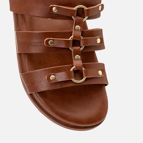 Papete Feminino Milano Caramelo 14614