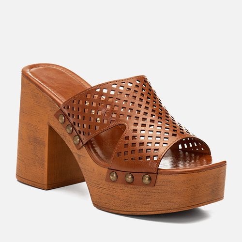 Plataforma Feminino Milano Caramelo 14615