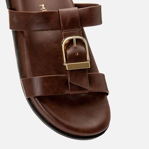 Papete Feminino Milano Marrom 14607