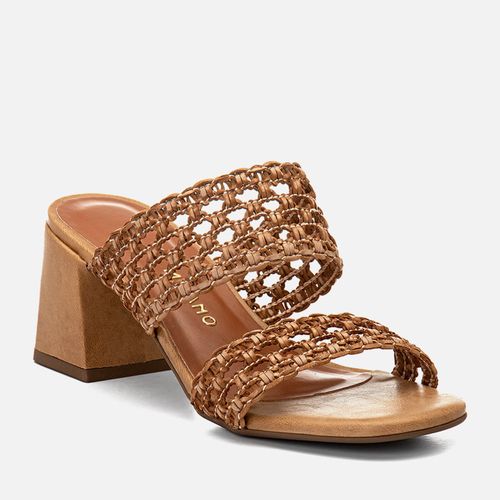 Tamanco Feminino Milano Caramelo 14589