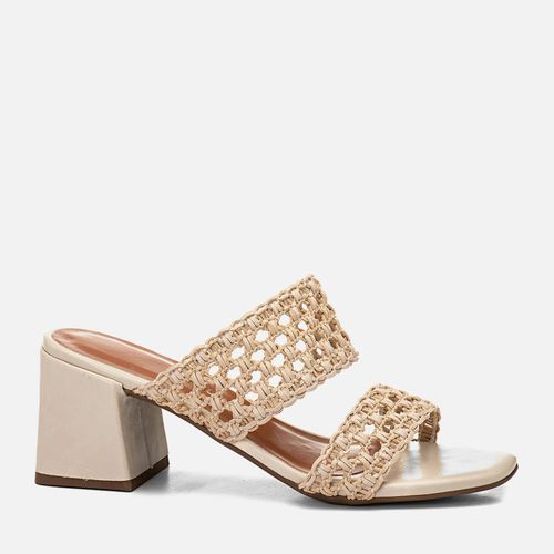 Tamanco Feminino Milano Off White 14589