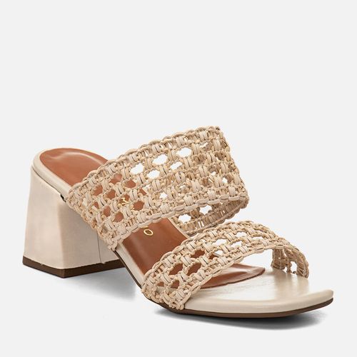 Tamanco Feminino Milano Off White 14589