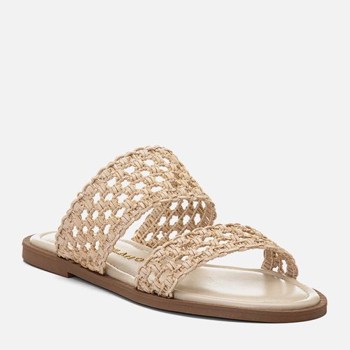 Rasteiras-flats Feminino Milano Off White 14651