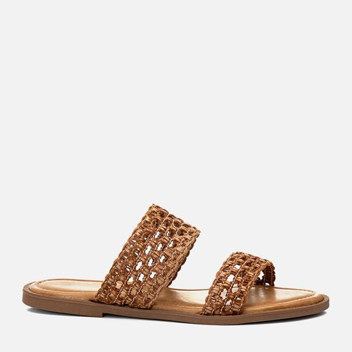 Rasteiras-flats Feminino Milano Caramelo 14651