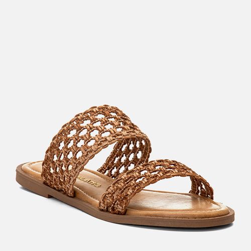 Rasteiras-flats Feminino Milano Caramelo 14651