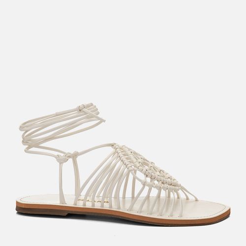 Rasteiras-flats Feminino Milano Branco 14642