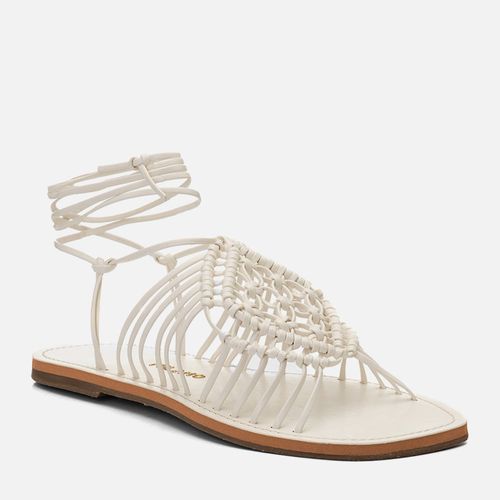 Rasteiras-flats Feminino Milano Branco 14642