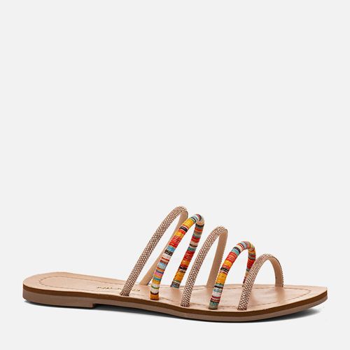 Rasteiras-flats Feminino Milano Nude 14645