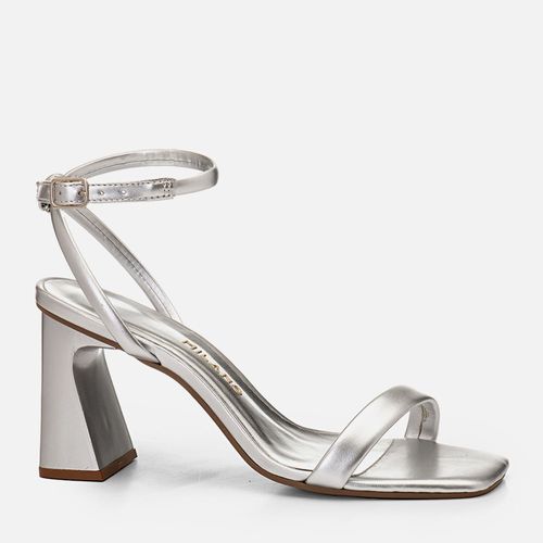 Sandália Feminino Milano Prata 14643