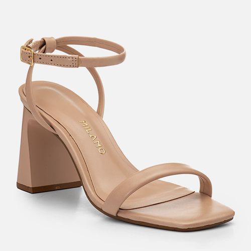 Sandália Feminino Milano Nude 14643