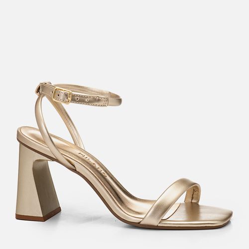 Sandália Feminino Milano Ouro Light 14643